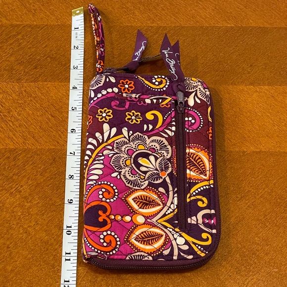 Vera Bradley Convertible Wallet/Wristlet Safari Sunset - Picture 8 of 9